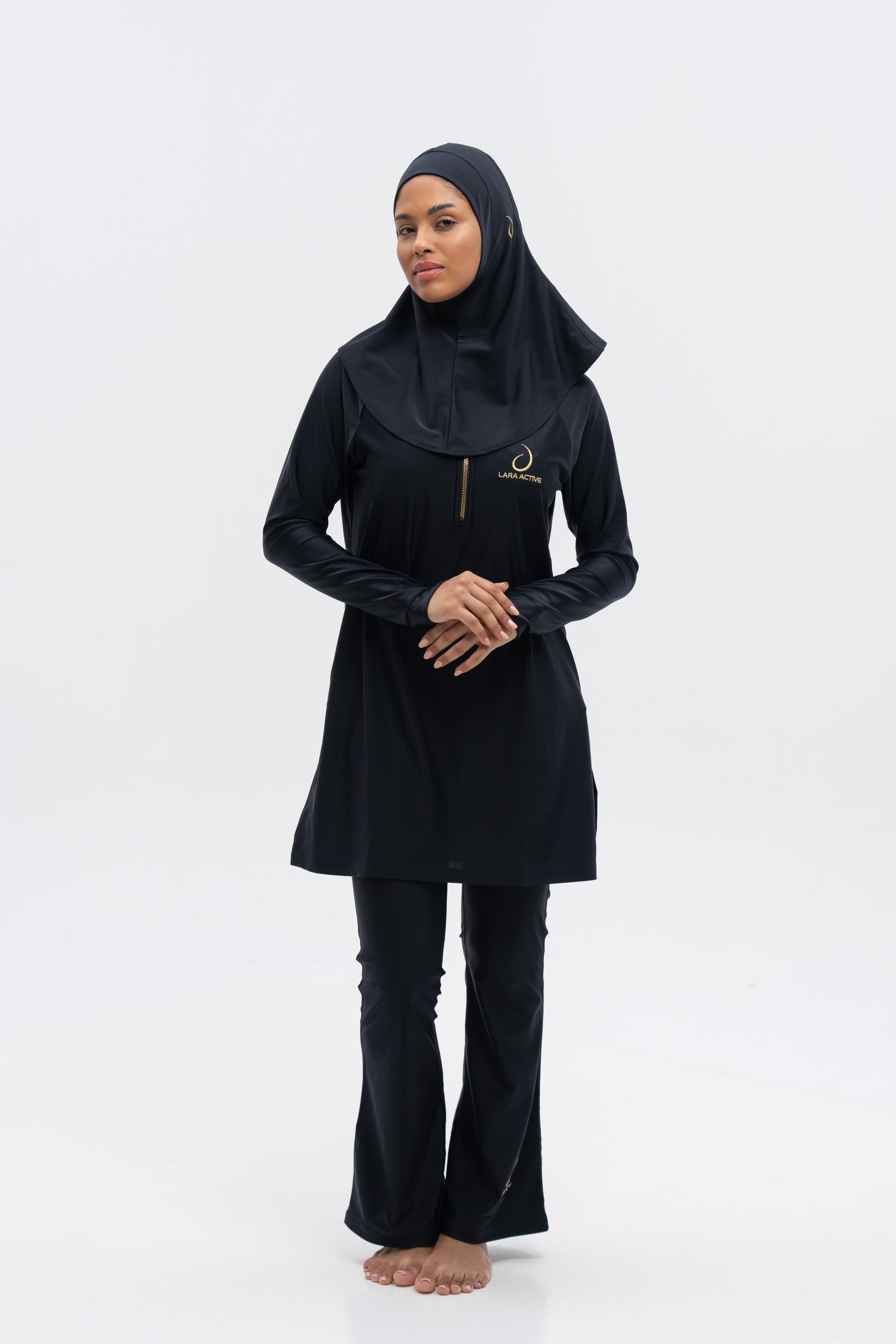 Burkini - Black & Gold