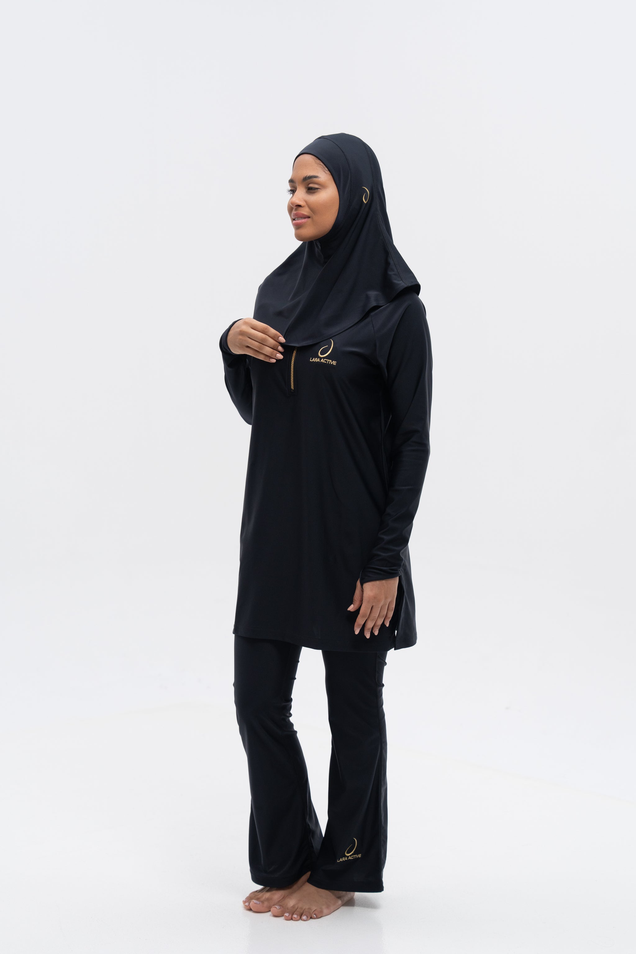 Burkini - Black & Gold