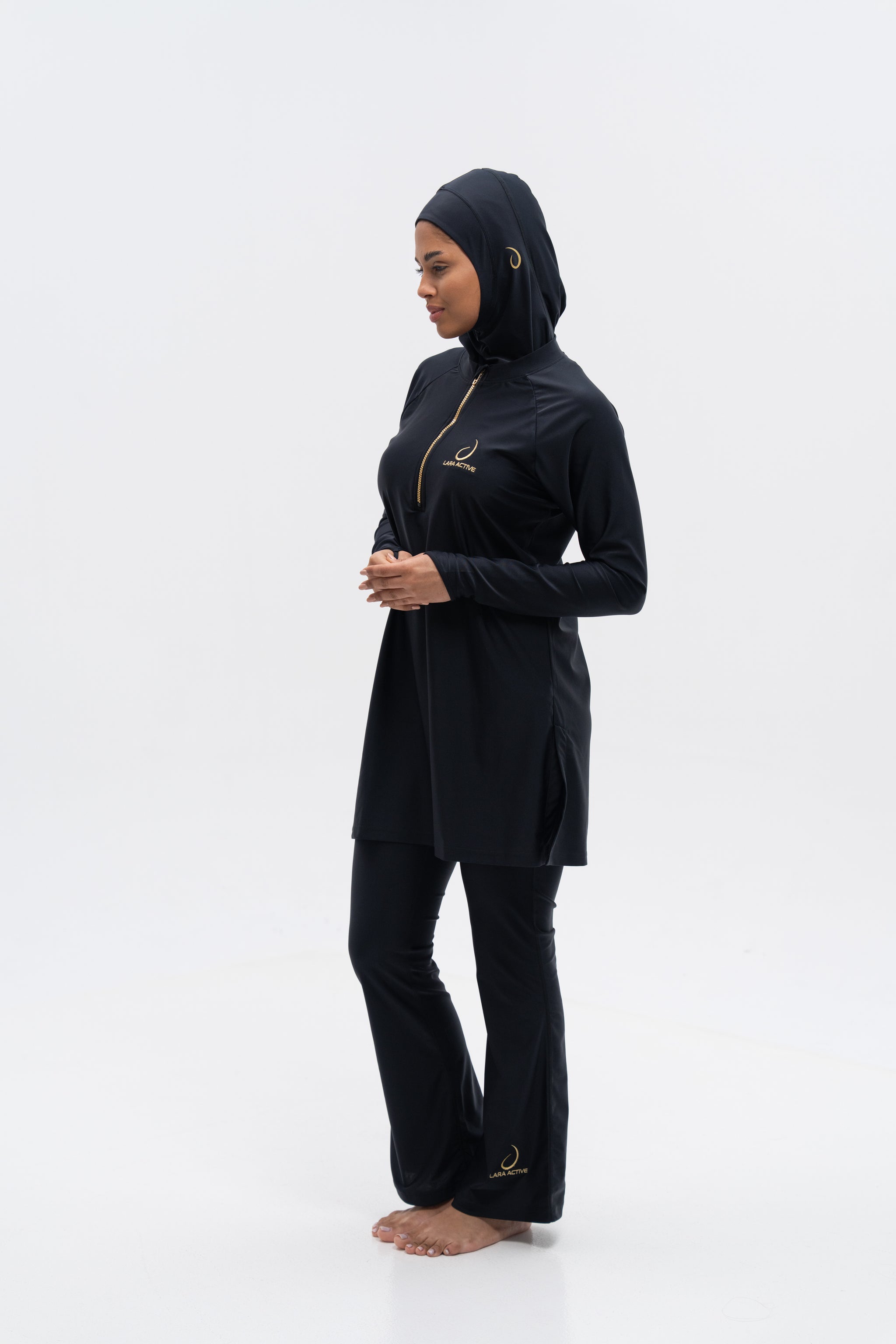 Burkini - Black & Gold