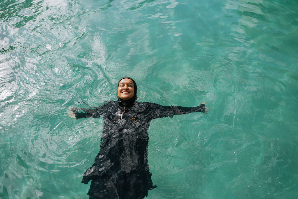 Burkini - Black & Gold