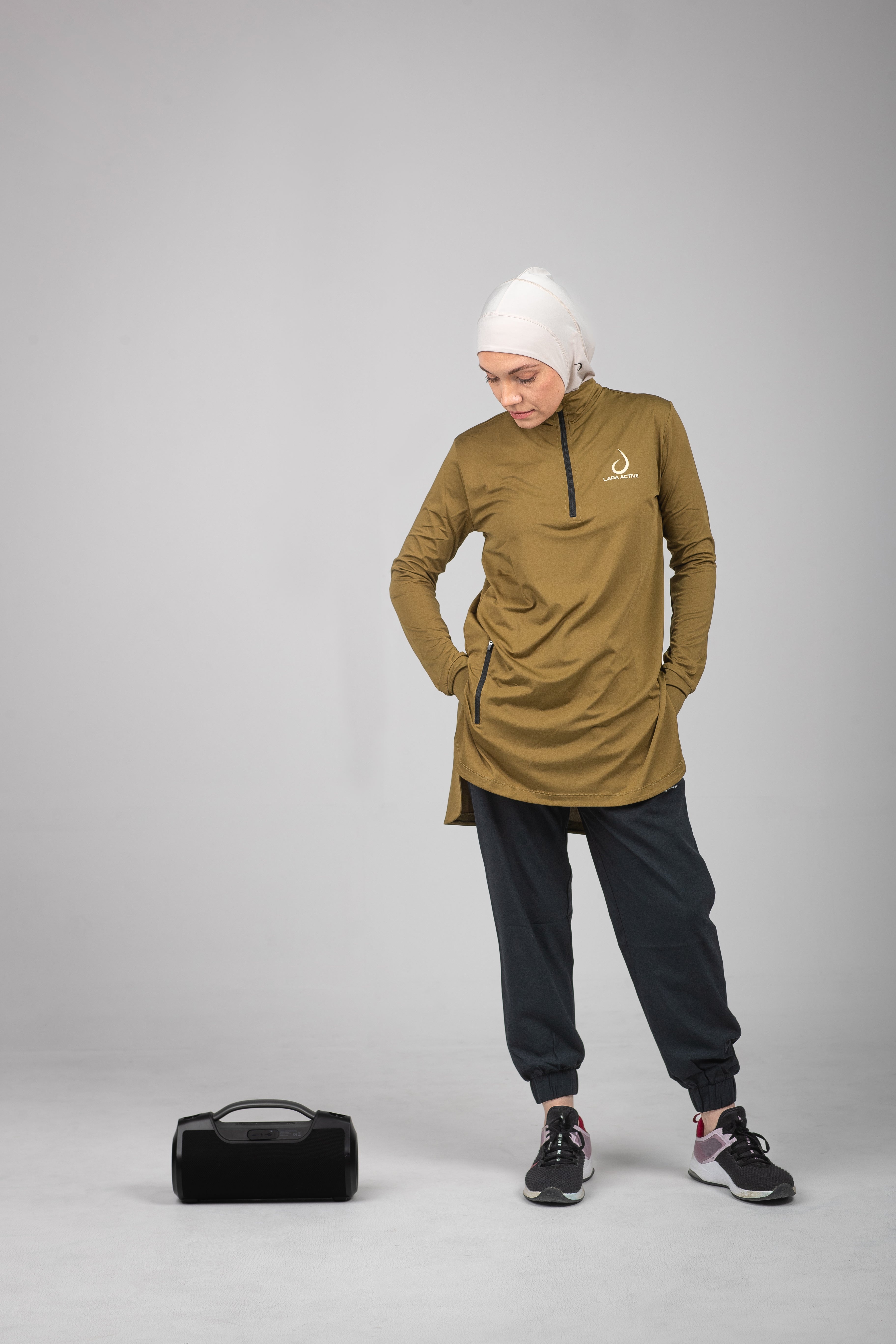 Modest activewear long tee for women | Modest Activewear women