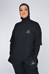 Oversized Layered Long Sleeve T-Shirt