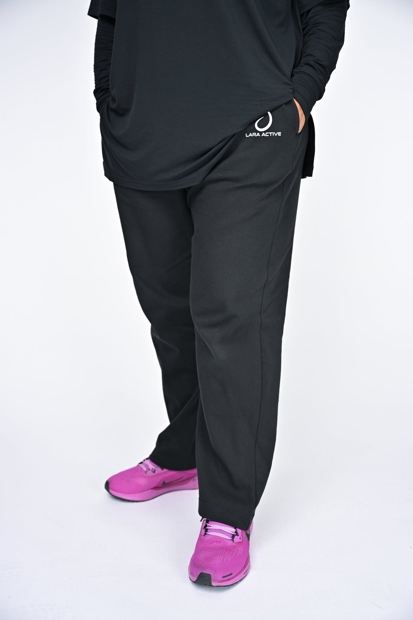 Cotton Straight Leg Joggers