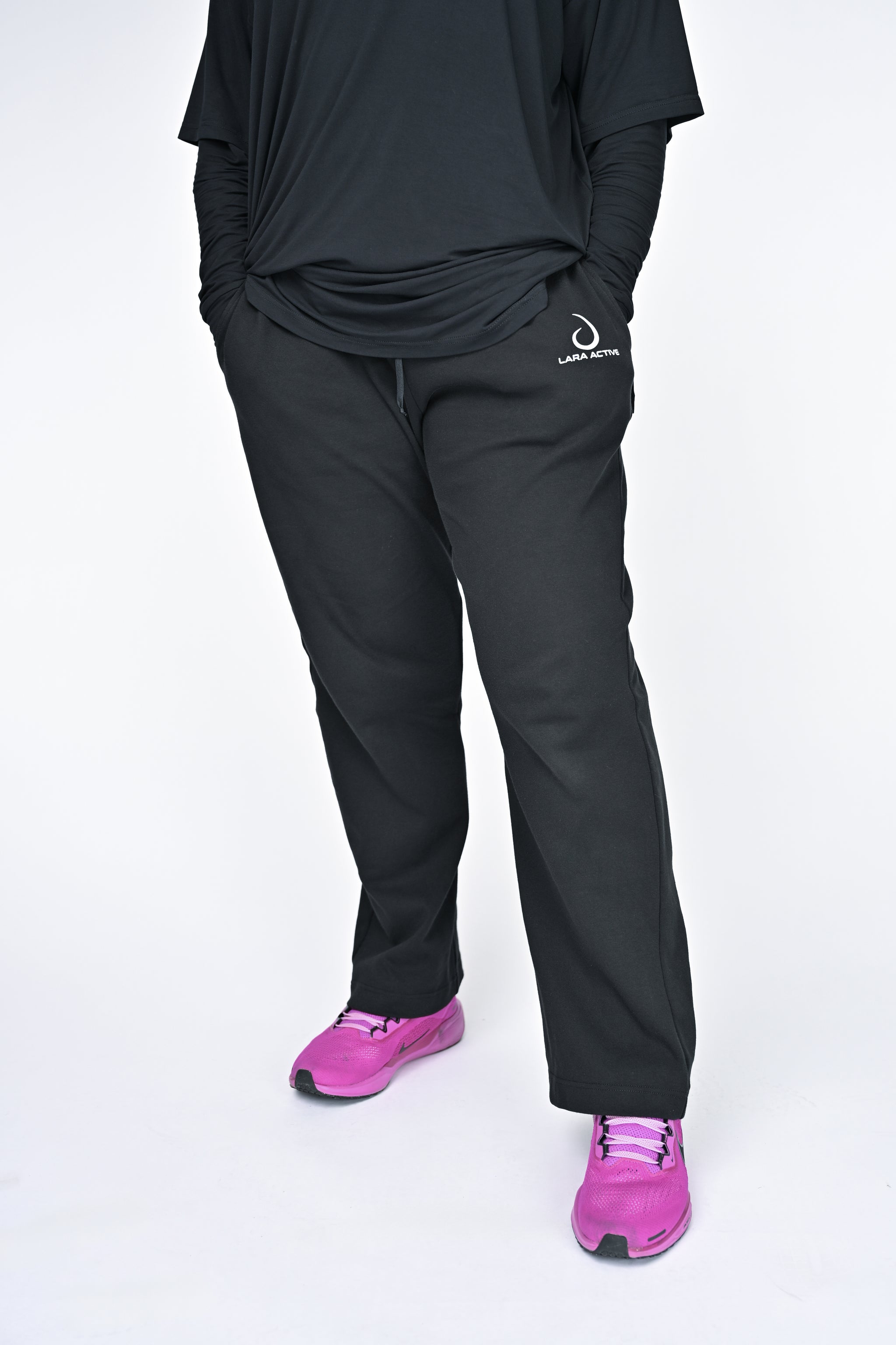 Cotton Straight Leg Joggers